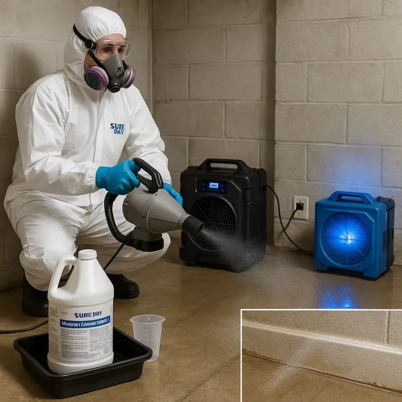 Sanitization and Odor Removal process in Schulenburg, TX