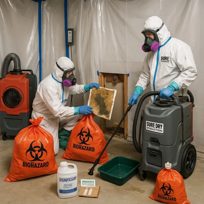 Contaminated Water Handling Protocols process in Schulenburg, TX