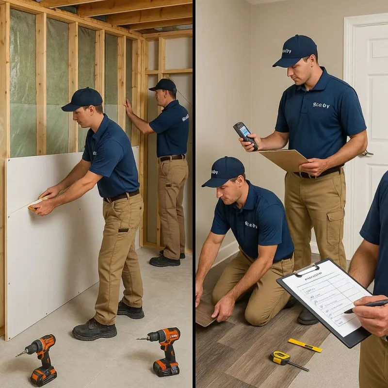 Repairs and Reconstruction process in Schulenburg, TX